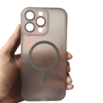 Premium Frosted Transparent MagSafe iPhone Case - Image 3
