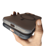 Premium Frosted Transparent MagSafe iPhone Case - Image 5