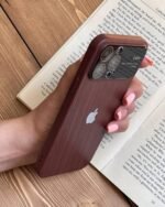 Premium Wood Texture iPhone Case | Slim Luxury Protective Back Cover - Image 3