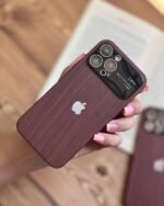 Premium Wood Texture iPhone Case | Slim Luxury Protective Back Cover - Image 2