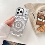 Luxury 3D Ripple Illusion Clear iPhone Case – Slim Transparent Shockproof Cover - Image 2