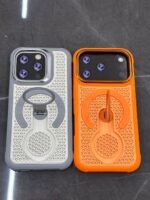 Premium Magnetic Stand Mesh Cooling Case for iPhone – Tech Trends - Image 5