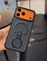 Premium Magnetic Stand Mesh Cooling Case for iPhone – Tech Trends