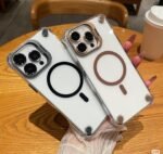 Luxury Anti-Yellow Transparent MagSafe Case with HD Camera Lens Protection - Image 4