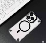 Luxury Anti-Yellow Transparent MagSafe Case with HD Camera Lens Protection - Image 3