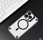 Anti-Yellow Transparent MagSafe Case with HD Camera Lens Protection - Image 3