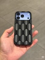 Luxury 3D Geometric Armor Case for iPhone – Premium Shockproof Protective Cover - Image 2