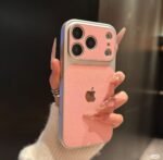 Pink Litchi Textured Luxury iPhone Case - Image 2