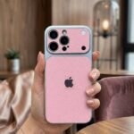 Pink Litchi Textured Luxury iPhone Case