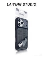 Premium Mesh Cooling Stand iPhone Case