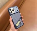 Premium Mesh Cooling Stand iPhone Case - Image 7