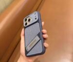 Premium Mesh Cooling Stand iPhone Case - Image 8