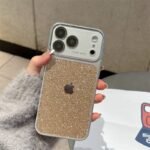 She Tech Luxury Gold Glitter Phone Case | Sparkling Champagne iPhone Cover - Image 2