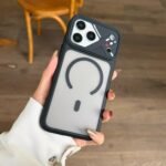Luxury Frosted MagSafe Magnetic Shield Case for iPhone | Premium Matte Shockproof Camera Protection