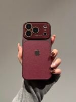 Premium Leather Texture Case for iPhone | Stylish Protective Case