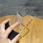 2-Part Anti-Yellow Transparent iPhone Case - Image 2