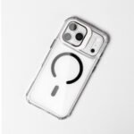 Crystal Clear Magnetic Ring iPhone Case - Image 3