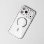 Crystal Clear Magnetic Ring iPhone Case