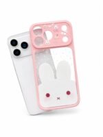 Cute Bunny Pink iPhone Case | SheTech - Image 3