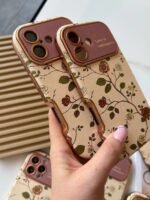 Floral Rose Leather iPhone Case – Premium Cute & Elegant Protective Cover - Image 3