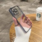 Luxury Crystal Clear iPhone Case – Premium Elegant Camera Protection - Image 3