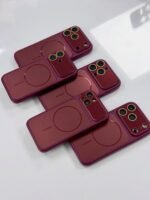 iPhone 18 Concept Burgundy MagSafe Case - Image 6