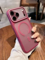 Frosted Matte Shockproof Cover |Premium MagSafe Magnetic Case - Image 8
