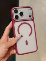 Frosted Matte Shockproof Cover |Premium MagSafe Magnetic Case - Image 3