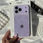 Luxury Lavender Glitter iPhone Case | Premium Sparkle Protective Cover - Image 4