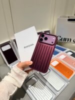 Burgundy Suitcase-Inspired Case for iPhone - Image 3